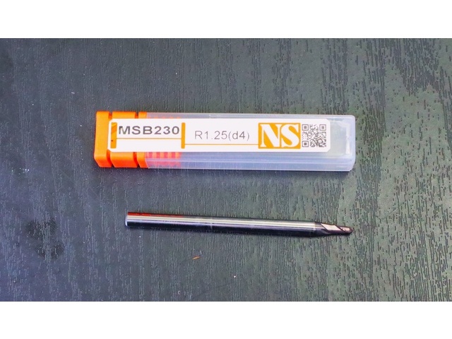 日進工具 NS MSB230 R1.25(d4) 未使用 エンドミル の画像 1枚目