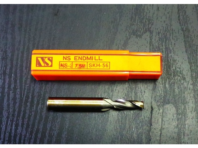 日進工具 NS NS-2 7.5M 未使用 エンドミル の画像 1枚目