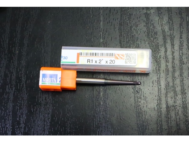 日進工具 NS R1×2°×20 未使用 エンドミル の画像 1枚目