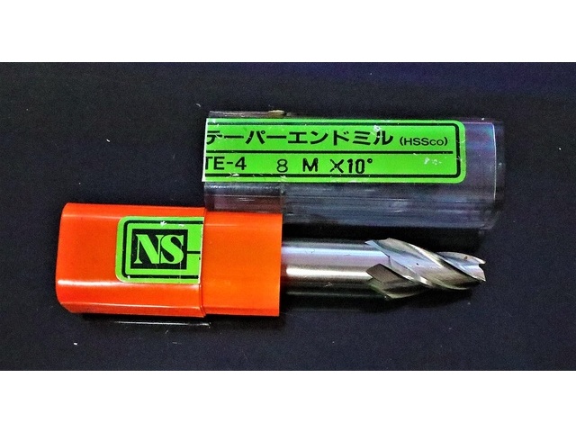 日進工具 NS TE-4 8M×10° 未使用 エンドミル の画像 1枚目