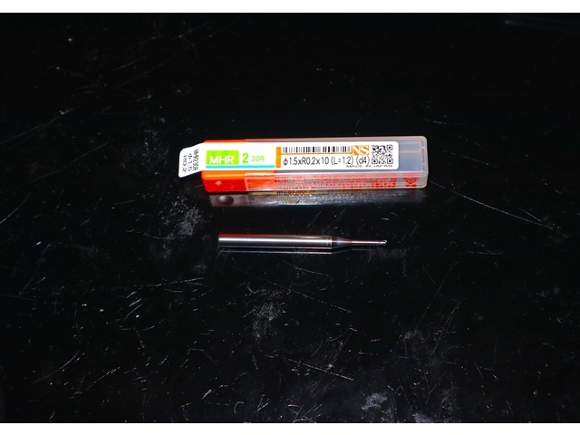 日進工具 NS φ1.5×R0.2×10(L=1.2)(d4) 未使用 エンドミル の画像 1枚目