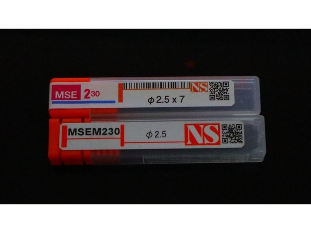 日進工具 NS 一山 2個 未使用 エンドミル の画像 1枚目