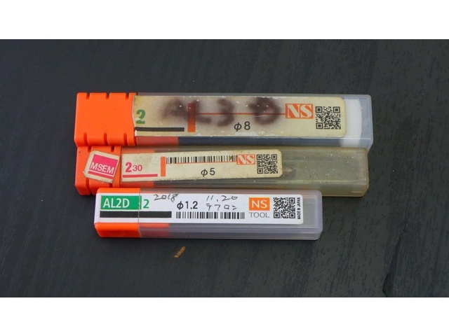 日進工具 NS 一山 3個 未使用 エンドミル の画像 1枚目