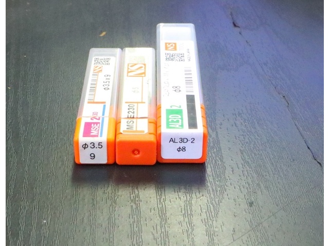 日進工具 NS 一山 3個 未使用 エンドミル の画像 2枚目