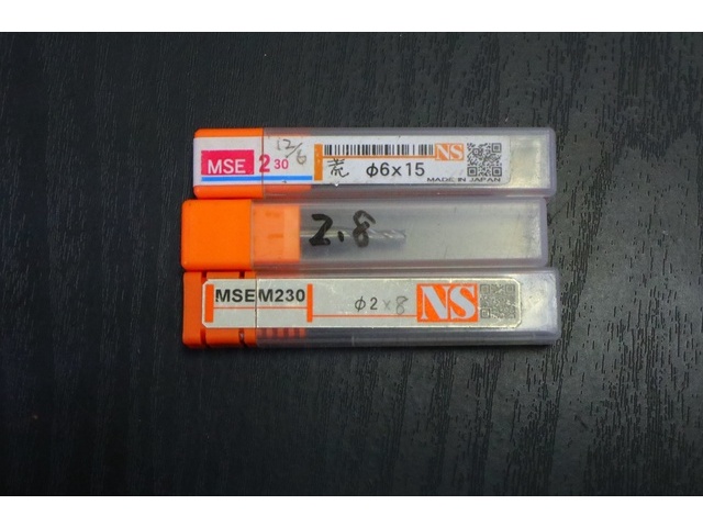 日進工具 NS 一山 3個 未使用 エンドミル の画像 1枚目