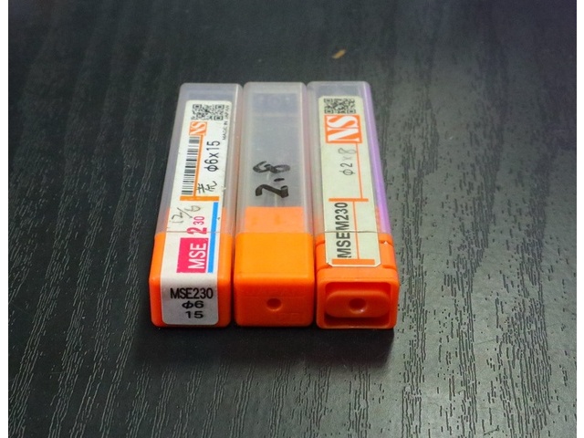 日進工具 NS 一山 3個 未使用 エンドミル の画像 2枚目