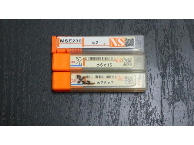 NS TOOL 一山 3個 未使用 End Mill Image 1