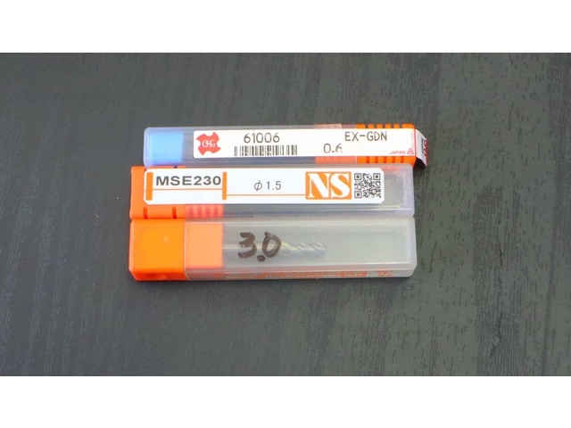 日進工具 NS 一山 3個 未使用 エンドミル の画像 1枚目