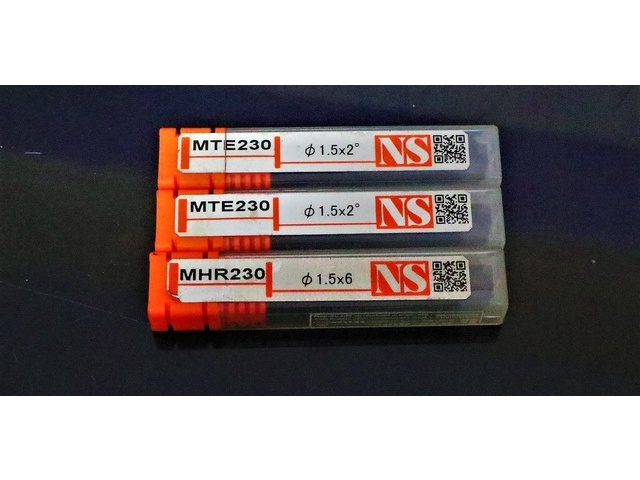 日進工具 NS 一山 3個 未使用 エンドミル の画像 1枚目