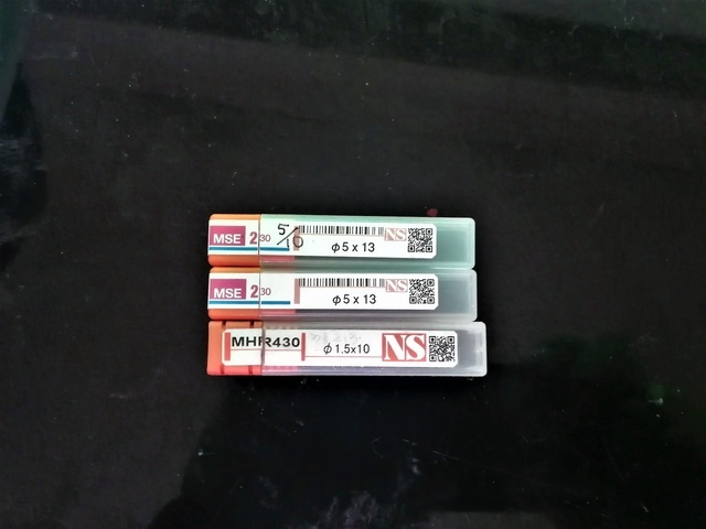 日進工具 NS 一山 3個 未使用 エンドミル の画像 1枚目
