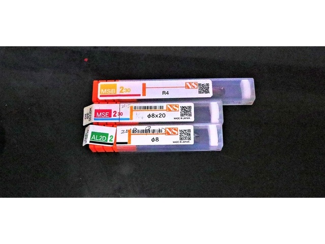 日進工具 NS 一山 3個 未使用 エンドミル の画像 1枚目