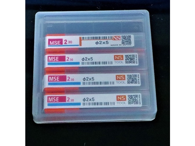 日進工具 NS 一山 4個 未使用 エンドミル の画像 1枚目