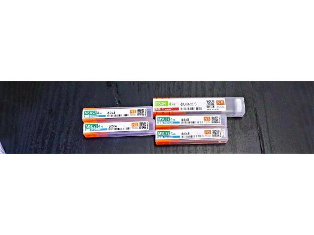 日進工具 NS 一山 5個 未使用 エンドミル の画像 1枚目