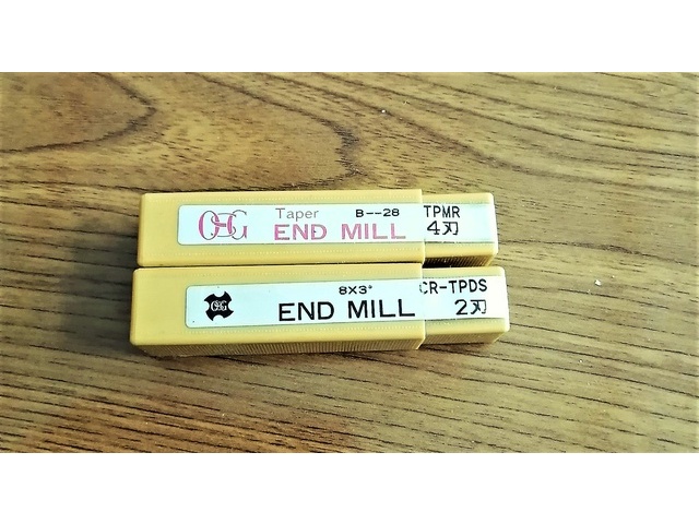  一山 2個 未使用 End Mill Image 1