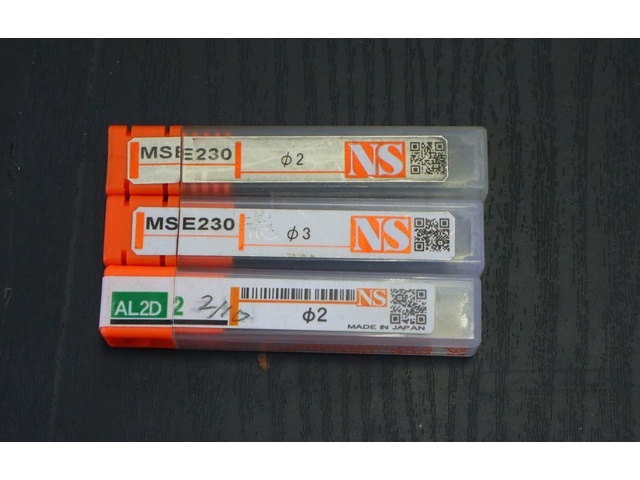  一山 3個 未使用 エンドミル の画像 1枚目