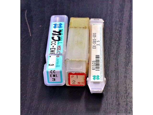  一山 3個 未使用 エンドミル の画像 2枚目