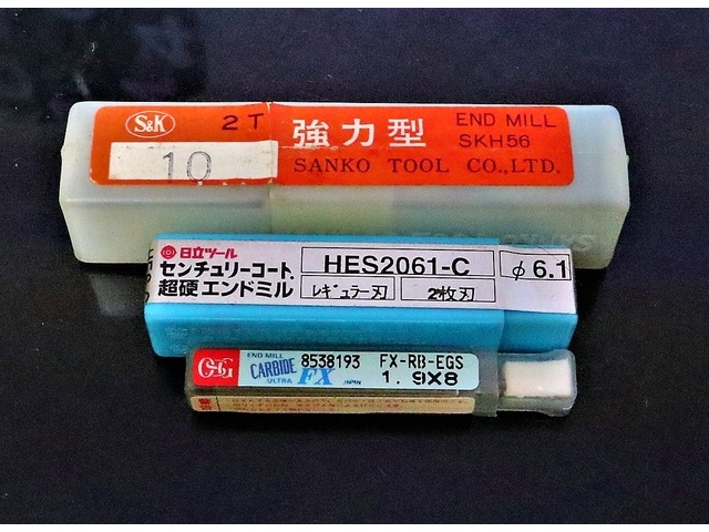  一山 3個 未使用 エンドミル の画像 1枚目