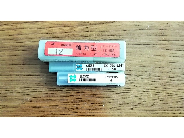  一山 3個 未使用 End Mill Image 1