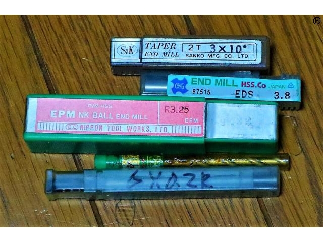  一山 5個 未使用 End Mill Image 2