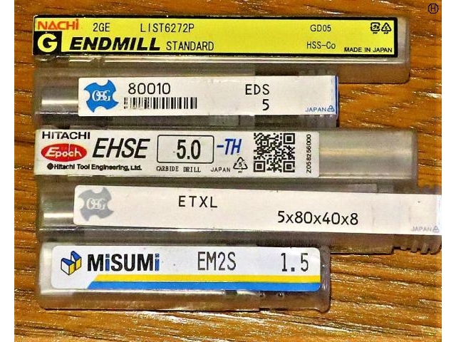  一山 5個 未使用 End Mill Image 2