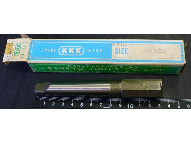 三協工具 KKK 22×MT2 II 未使用 End Mill Image 1