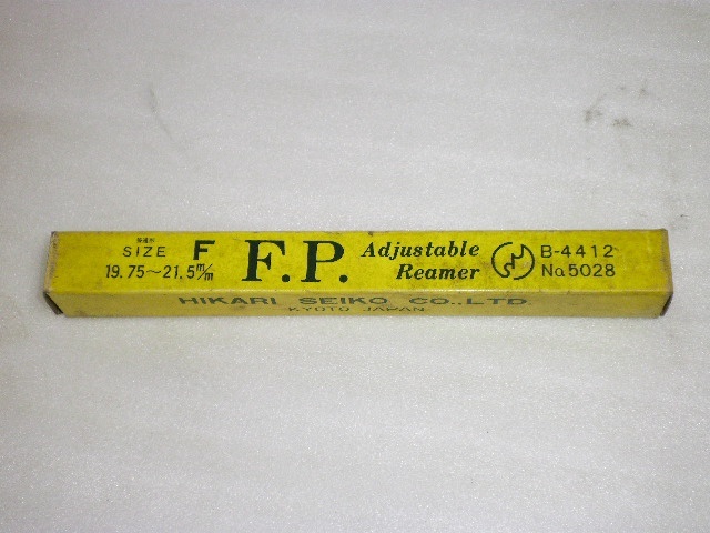 エフ・ピー・ツール F 19.75〜21.5mm リーマ・ブローチ の画像 2枚目