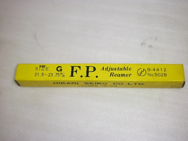 エフ・ピー・ツール G 21.5〜23.75 リーマ・ブローチ の画像 2枚目