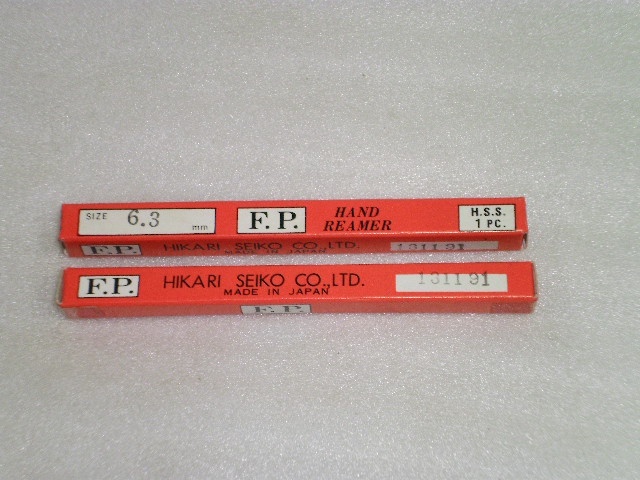 エフ・ピー・ツール HSS Φ6.3mm 未使用品 リーマ・ブローチ の画像 2枚目