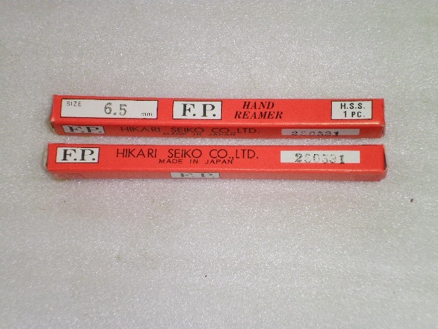 エフ・ピー・ツール HSS Φ6.5mm 未使用品 リーマ・ブローチ の画像 2枚目