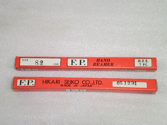 エフ・ピー・ツール HSS Φ8.2mm 未使用品 リーマ・ブローチ の画像 2枚目