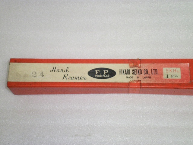 エフ・ピー・ツール SKH9 Φ24.0mm 未使用品 Reamer / Brooch Image 2