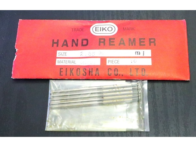 EIKOSHA 2.85 5個 未使用 Reamer / Brooch Image 1