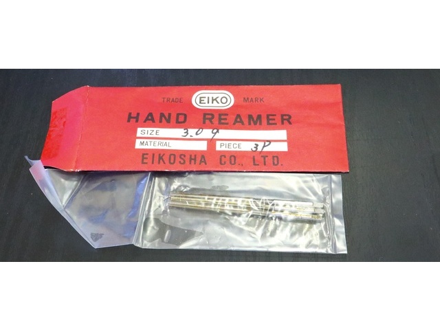 EIKOSHA 3.09 3個 未使用 Reamer / Brooch Image 1