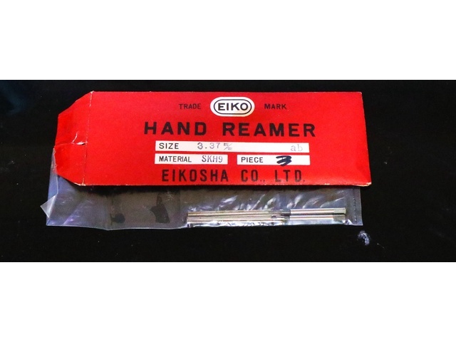 EIKOSHA 3.37 2個 未使用 Reamer / Brooch Image 1