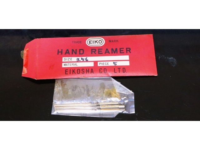 EIKOSHA 3.56 3個 未使用 Reamer / Brooch Image 1