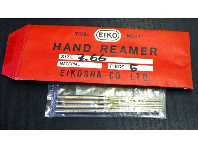 EIKOSHA 3.66 4個 未使用 Reamer / Brooch Image 1