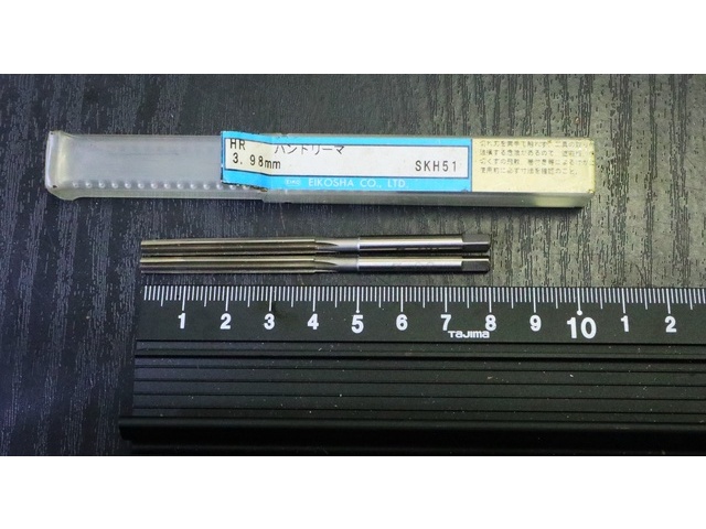EIKOSHA 3.98 HR 2個 未使用 Reamer / Brooch Image 1