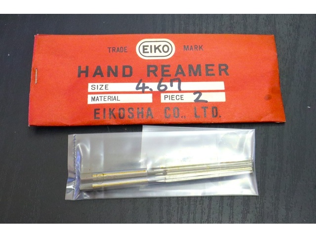 EIKOSHA 4.67 2個 未使用 Reamer / Brooch Image 1