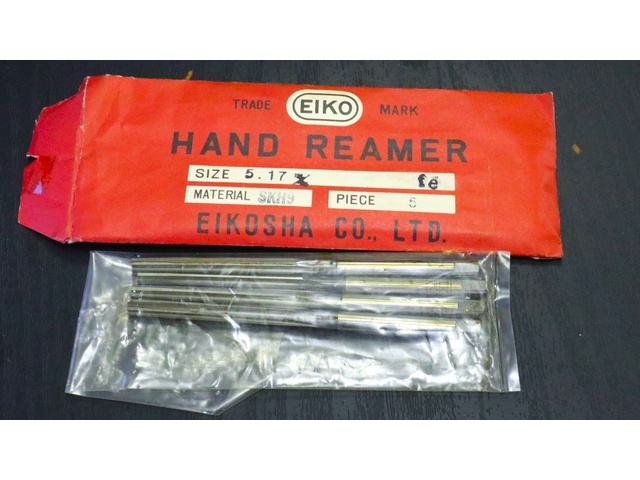 EIKOSHA 5.17 4個 未使用 Reamer / Brooch Image 1