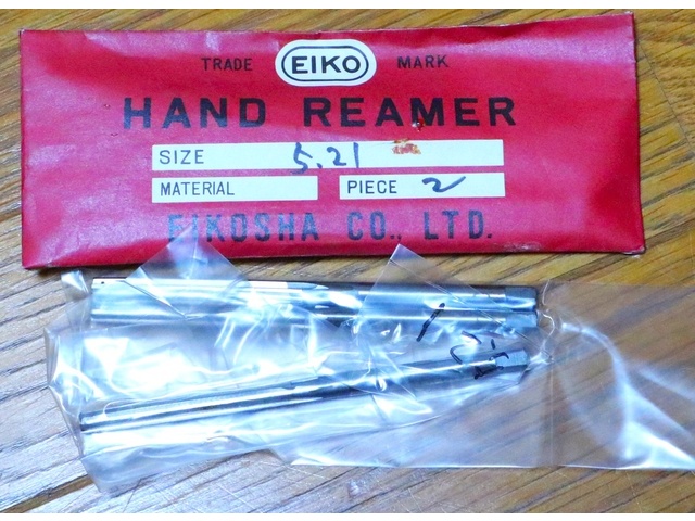 EIKOSHA 5.21 3個 未使用 Reamer / Brooch Image 1