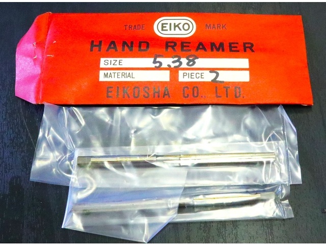 EIKOSHA 5.38 2個 未使用 Reamer / Brooch Image 1