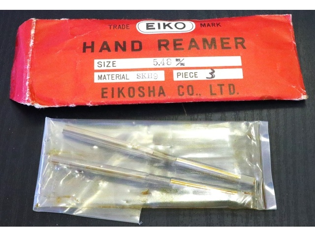 EIKOSHA 5.48 2個 未使用 Reamer / Brooch Image 1