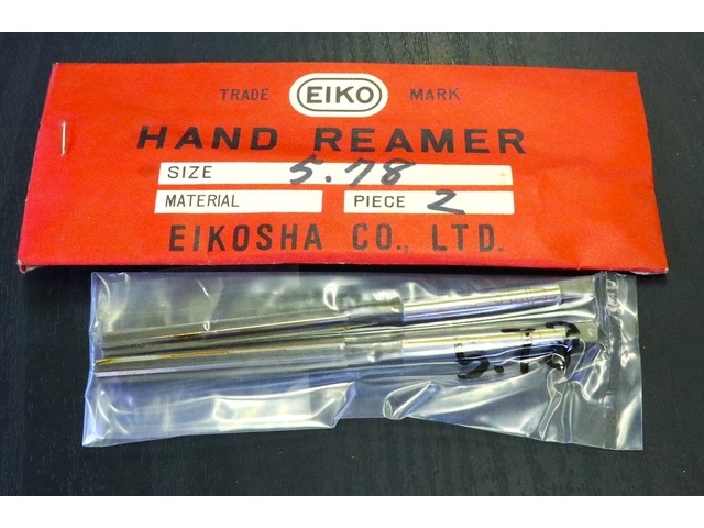 EIKOSHA 5.78 2個 未使用 Reamer / Brooch Image 1