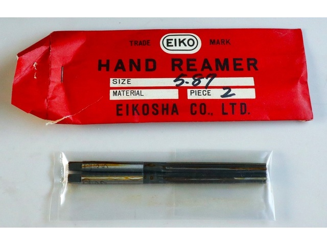 EIKOSHA 5.87 2個 未使用 Reamer / Brooch Image 1