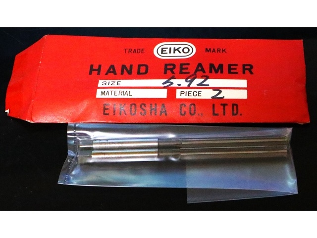 EIKOSHA 5.92 2個 未使用 Reamer / Brooch Image 1