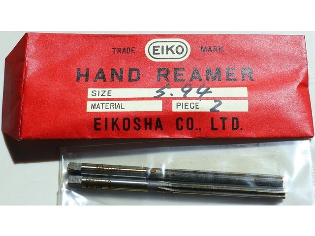 EIKOSHA 5.94 2個 未使用 Reamer / Brooch Image 1