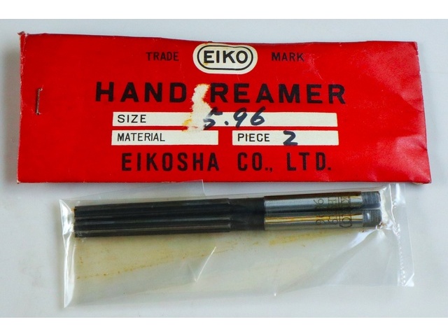 EIKOSHA 5.96 2個 未使用 Reamer / Brooch Image 1
