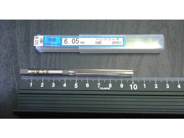 EIKOSHA SKH51 6.05mm 未使用 Reamer / Brooch Image 1