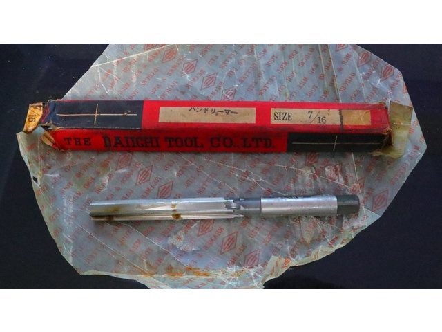 DAIICHI TOOL 7/16 3669 未使用 Reamer / Brooch Image 1
