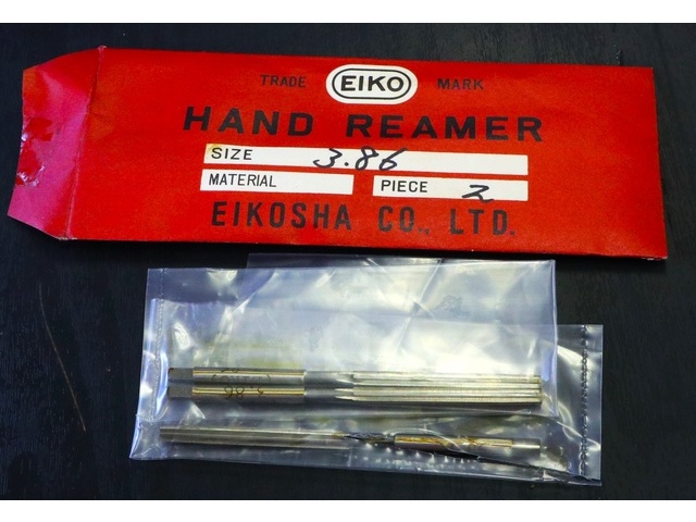 EIKOSHA 3.86 3個 未使用 Reamer / Brooch Image 1